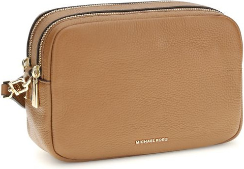 Коричневая сумка через плечо Michael Kors из телячьей кожи Bos Taurus