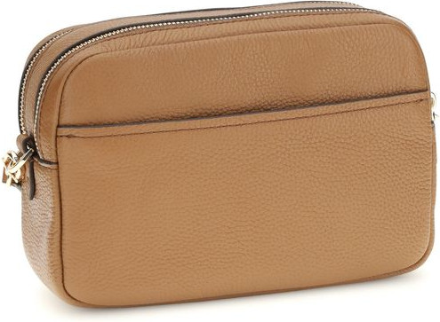 Коричневая сумка через плечо Michael Kors из телячьей кожи Bos Taurus