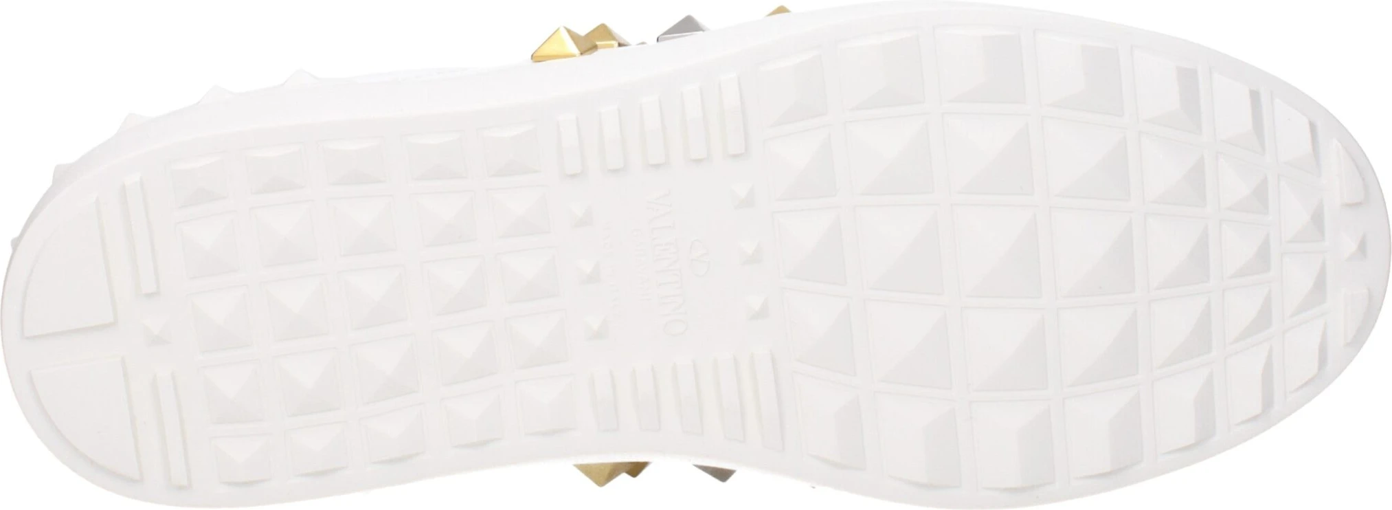 White Leather Low Top Sneakers Valentino Garavani