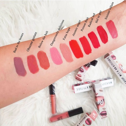 Жидкая помада Rude Cosmetics