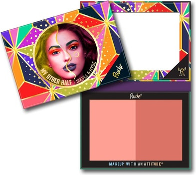 Палетка для лица Rude My Other Half Duo Shade Jekyll & Hyde