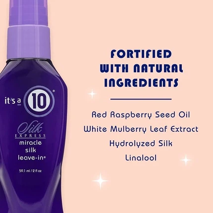 Лак для волос Its A 10 Miracle Silk Express Leave-In