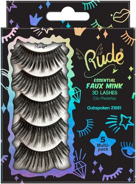 Rude Essential Faux Mink 3D Lashes Outspoken