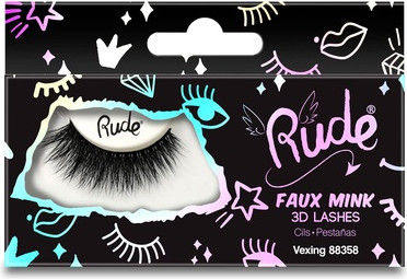 Lashes Rude Essential Faux Mink 3D Lashes Vexing