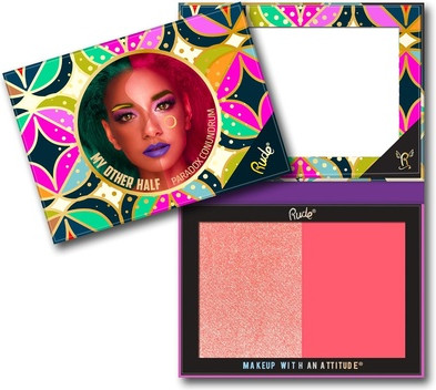 Палетка для лица Rude My Other Half Duo Shade Palette