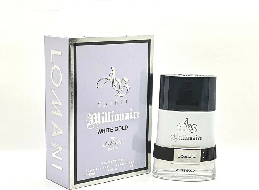 Туалетная вода Lomani AB Spirit Millionaire White Gold