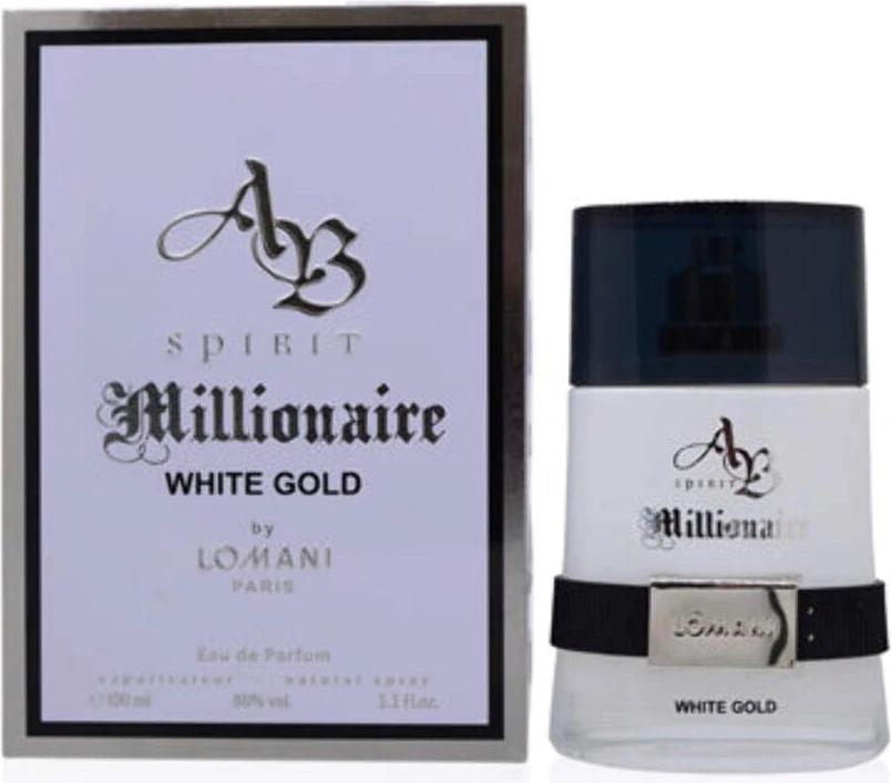 Туалетная вода Lomani AB Spirit Millionaire White Gold