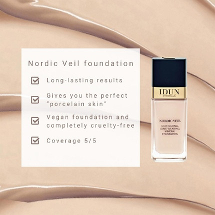 Idun Minerals Nordic Veil Foundation