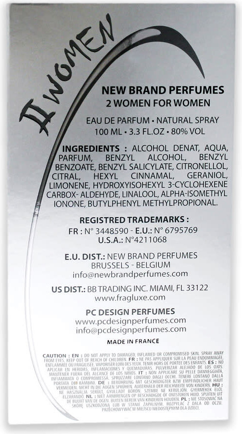Eau de Parfum New Brand 2 Women