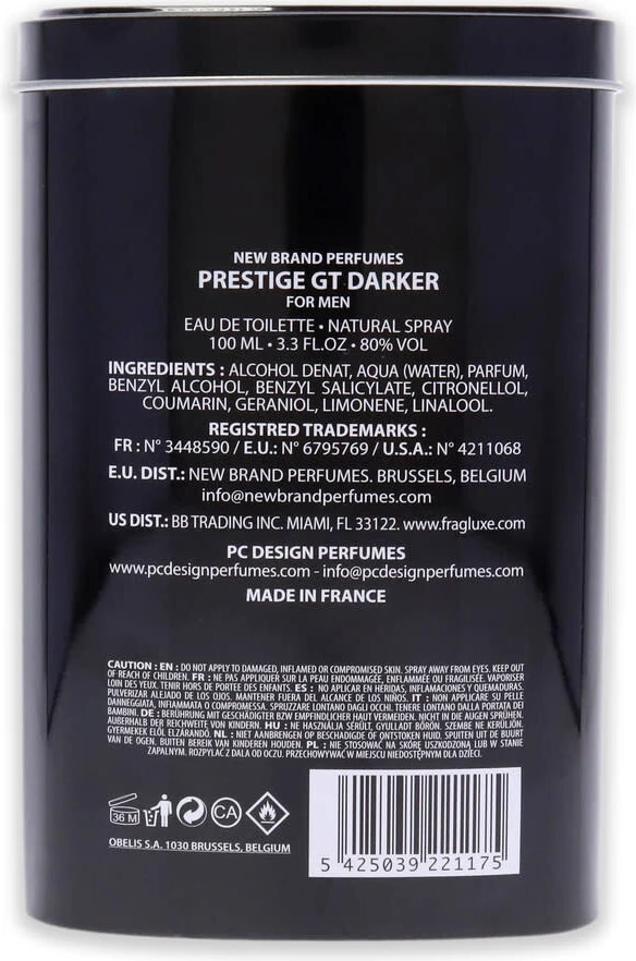 Туалетная вода Prestige GT Darker