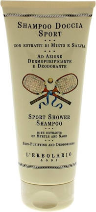 Гель для душа и шампунь L'Erbolario Sport