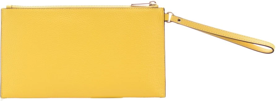 Двухцветная кожаная сумка Michael Kors