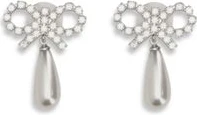 Серьги из серебряной латуни