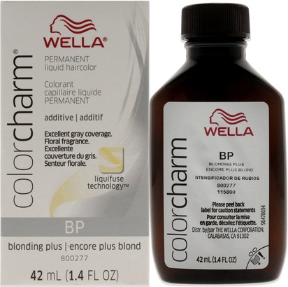 Стойкая жидкая краска для волос Wella Bp Blonding Plus