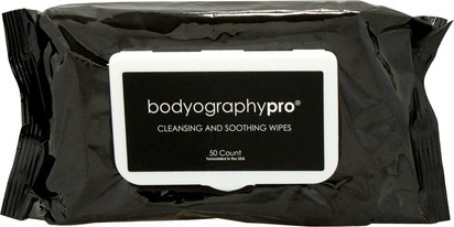 Очищающие и успокаивающие салфетки Bodyography