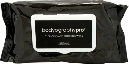 Очищающие и успокаивающие салфетки Bodyography