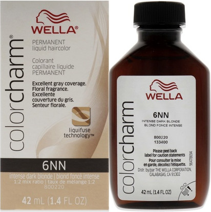 Стойкая жидкая краска для волос Wella