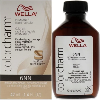 Стойкая жидкая краска для волос Wella