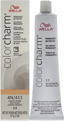 Стойкий гель-краска для волос Wella Medium Brown