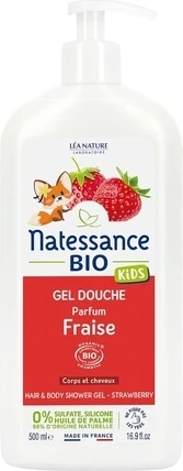 Hair Care Natessance Vanilla Strawberry