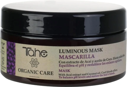 Tahe Organic Care Luminous осветляющая маска для волос
