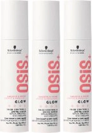 Schwarzkopf Professional O Sis Glow Shine Сыворотка против пушистости - Выгодная упаковка