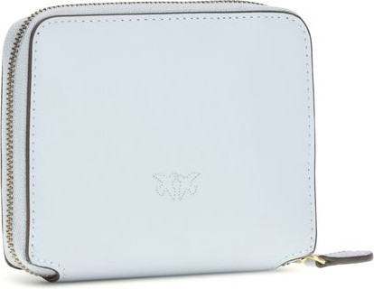 Кошелек Pinko Light Blue Calf Leather Bos Taurus Wallet