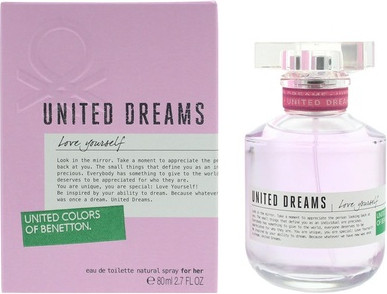 Туалетная вода Benetton United Dreams Love Yourself