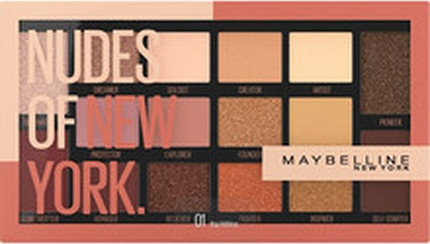 Палетка теней для век Maybelline Nudes Of New York