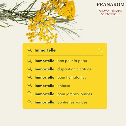Бессмертник Органическое масло Pranarom