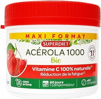 Ацерола 1000 Organic Superdiet