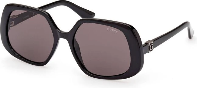 Женские солнцезащитные очки Guess Shoes черного цвета с инжекционным методом литья