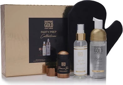 Набор для подготовки к вечеринке из коллекции Dripping Gold