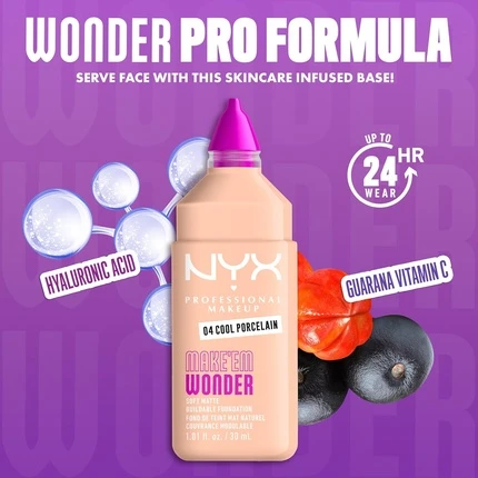 Тональная основа Make 'Em Wonder Foundation NYX