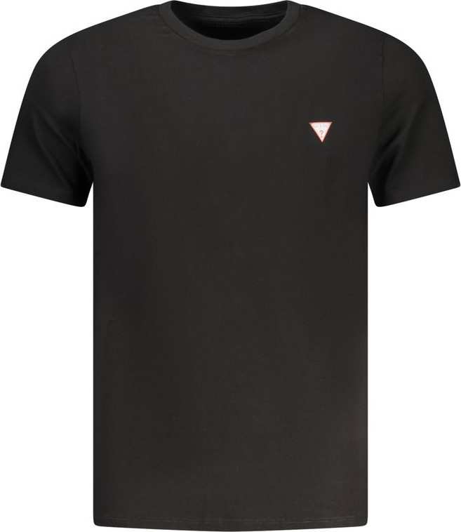 T-Shirt Guess Shoes Nero Cotton Mens