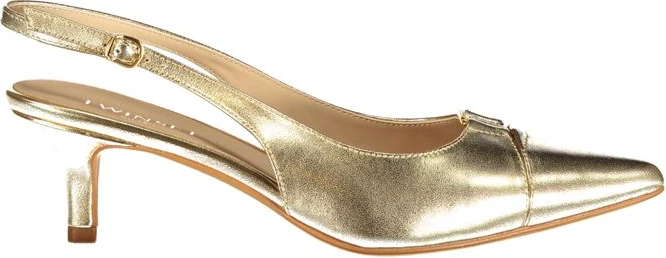 Босоножки TWINSET Oro из кожи