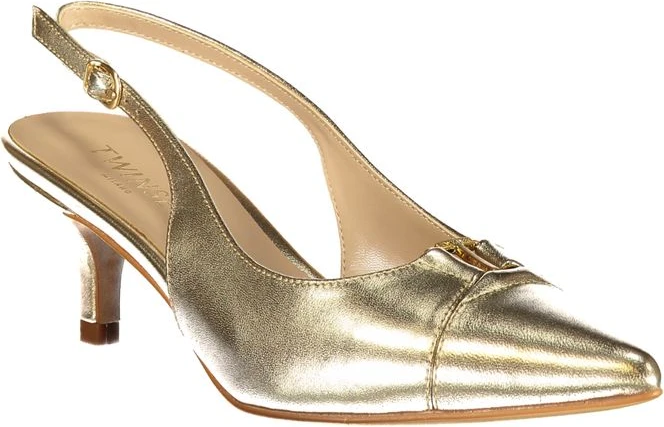 Босоножки TWINSET Oro из кожи