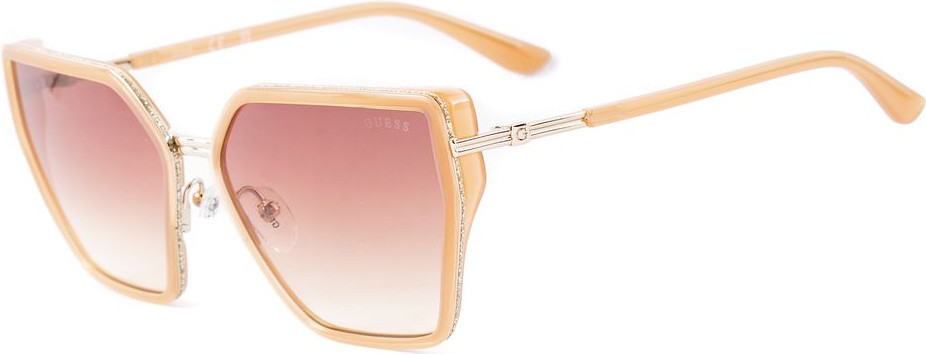 Солнцезащитные очки GUESS бежевые из смолы