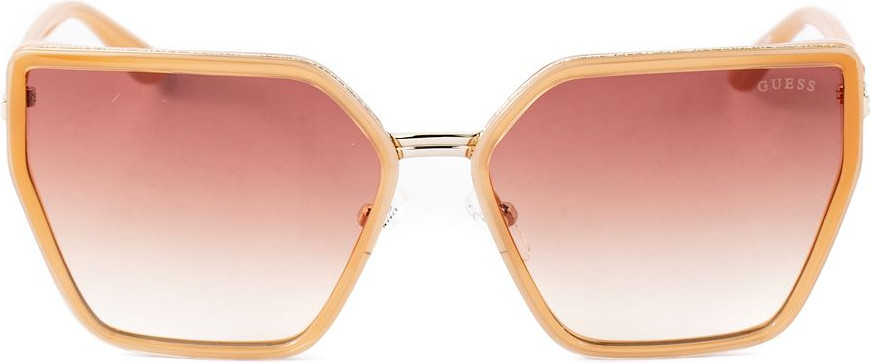 Солнцезащитные очки GUESS бежевые из смолы