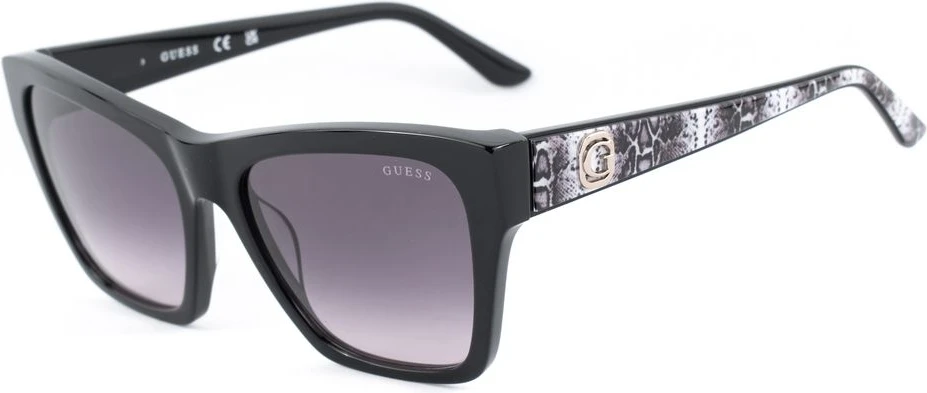 Солнцезащитные очки GUESS черные ацетатные