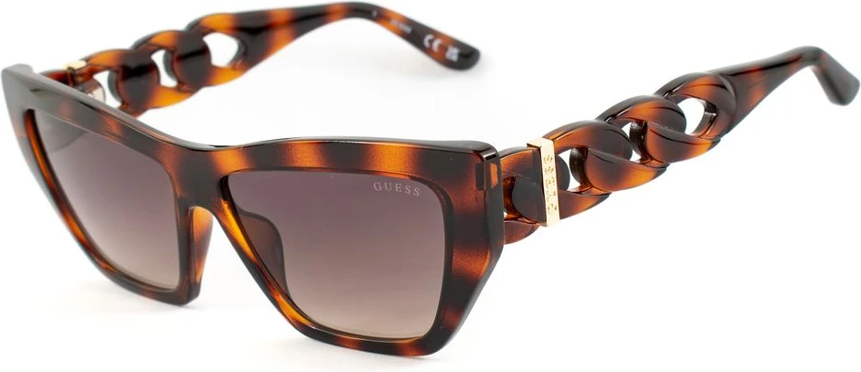 Солнцезащитные очки GUESS из коричневой смолы