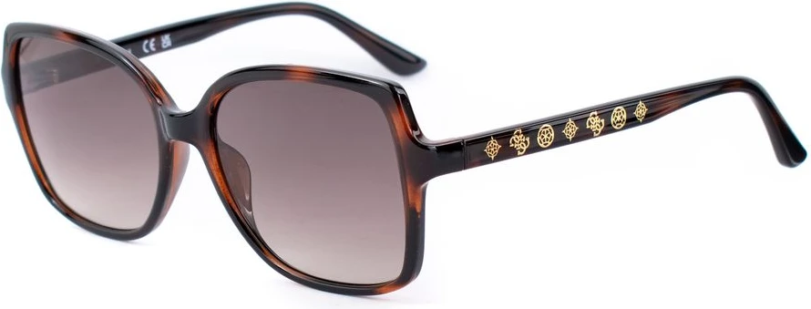 Солнечные очки GUESS из коричневой пластмассы