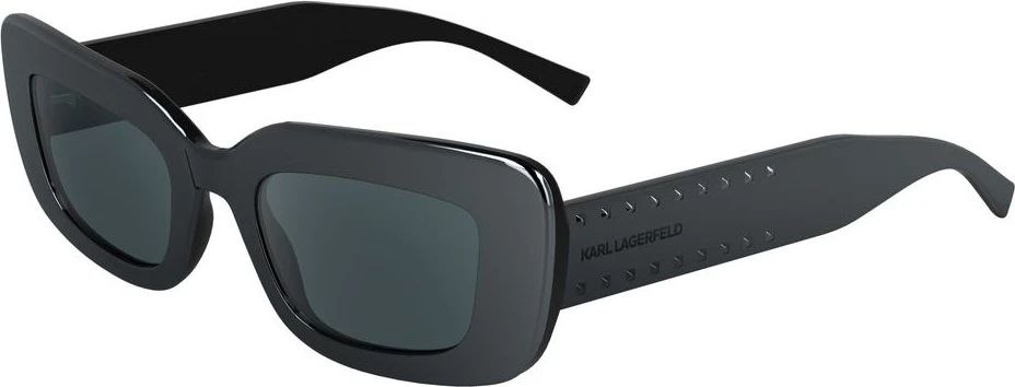 Серые инжектированные солнцезащитные очки Karl Lagerfeld