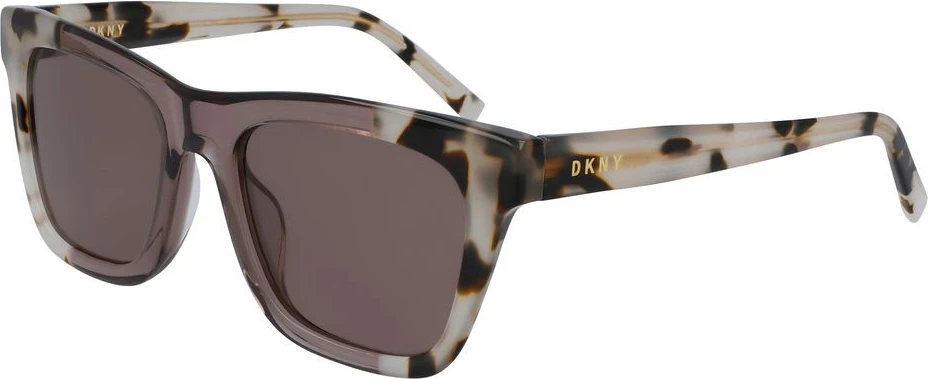 Бежевые солнцезащитные очки DKNY из ацетата