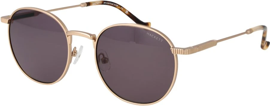 Солнцезащитные очки Hackett с золотым металлическим каркасом