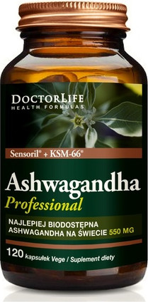 БАД Doctor Life Ашваганда Ksm66 Sensoril Экстракт 550мг