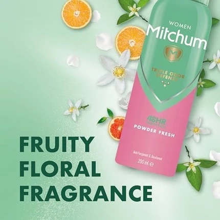 Дезодорант-спрей и антиперспирант Mitchum Powder Fresh