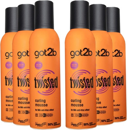 Мусс для кудрявых волос Schwarzkopf Got2b Twisted