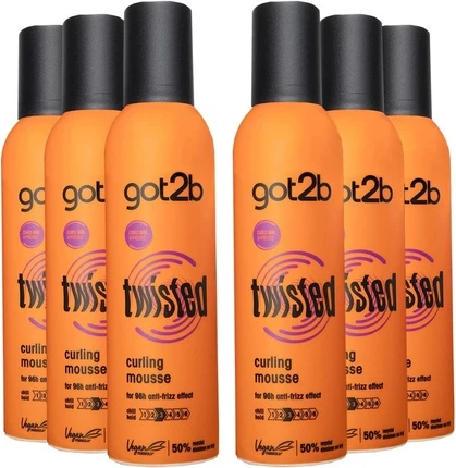 Мусс для кудрявых волос Schwarzkopf Got2b Twisted