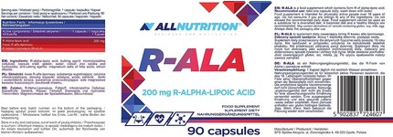 Allnutrition R-ALA Капсулы